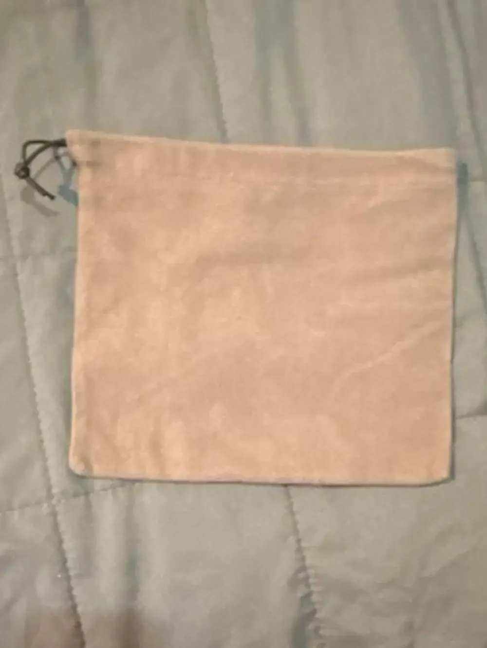 Bottega Veneta Brown Flannel Suede Drawstring Dust Bag